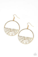 Paparazzi Reimagined Refinement - Gold Earrings