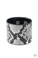 Paparazzi The Rest is HISS-tory - Silver Wrap Bracelet
