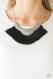 Paparazzi My PHARAOH Lady - Black Necklace