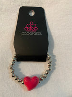 Paparazzi Starlet Shimmer “One Heart” bracelet