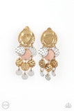 Paparazzi Do Chime In - Multi Clip-On Earrings
