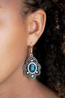 Paparazzi Reign Supreme - Blue Earrings