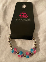 Paparazzi Starlet Shimmer Multi-colored heart bracelets