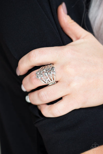 Paparazzi Meet In The Middle - Silver Ring