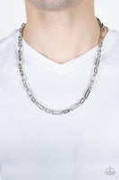 Paparazzi Rocket Zone - Silver Men’s Necklace