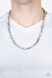 Paparazzi Rocket Zone - Silver Men’s Necklace