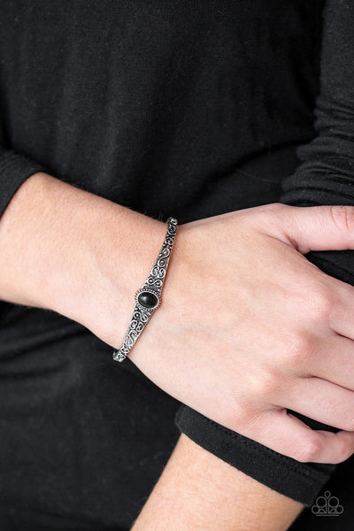Paparazzi Make Your Own Path - Black Bracelet
