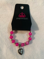 Paparazzi Starlet Shimmer LOVE Heart bracelets