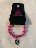 Paparazzi Starlet Shimmer LOVE Heart bracelets