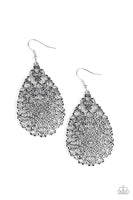 Paparazzi Napa Valley Vintage - Silver Earrings