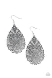 Paparazzi Napa Valley Vintage - Silver Earrings