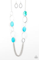 Paparazzi Kaleidoscope Coasts - Blue Necklace