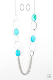 Paparazzi Kaleidoscope Coasts - Blue Necklace