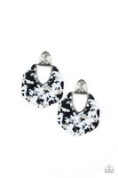 Paparazzi My Animal Spirit - White Post Earrings