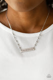 Paparazzi Send Me An Angel - Silver Necklace