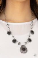 Paparazzi Mayan Magic - Black Earrings