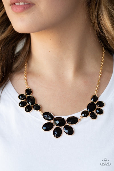 Paparazzi Flair Affair - Black Necklace