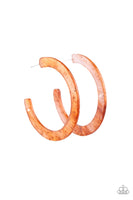 Paparazzi HAUTE Tamale - Copper Hoop Earrings