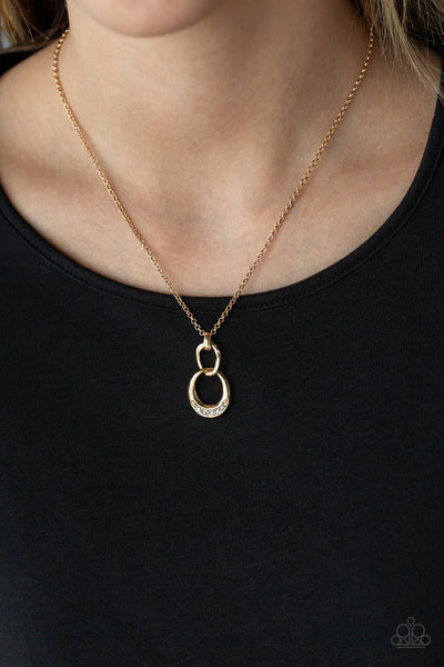Paparazzi Rockefeller Royal - Gold Necklace