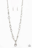 Paparazzi Kid in a Candy Shop - White Lanyard Necklace