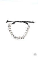 Paparazzi Renegade - Silver Men’s Bracelet
