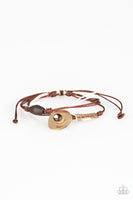 Paparazzi Trail Trek - Brown Bracelet