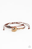 Paparazzi Trail Trek - Brown Bracelet