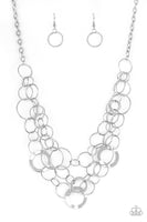 Paparazzi Main Street Mechanics - Silver Necklace