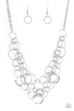 Paparazzi Main Street Mechanics - Silver Necklace