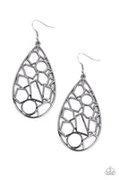 Paparazzi Reshaped Radiance - Black Earrings