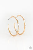 Paparazzi Comin Into Money - Gold Hoop Earrings