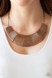 Paparazzi More Roar - Copper Necklace