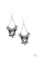 Paparazzi Bling Bouquets - Silver Earrings
