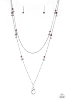 Paparazzi Ultrawealthy - Purple Lanyard Necklace