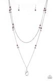 Paparazzi Ultrawealthy - Purple Lanyard Necklace