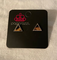 Paparazzi Starlet Shimmer - Animal Print Earrings