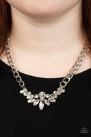 Paparazzi Come at Me - White Necklace
