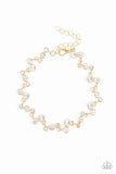 Paparazzi Starlit Stunner - Gold Bracelet