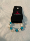 Paparazzi Starlet Shimmer White beaded bracelets