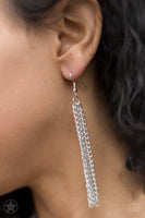 Paparazzi SCARFed for Attention - Silver Necklace