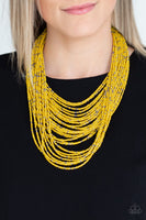 Paparazzi Rio Rainforest - Yellow Necklace