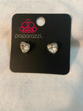 Paparazzi Starlet Shimmer Heart earrings