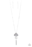 Paparazzi TIDE You Over - Silver Necklace