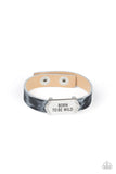 Paparazzi Born To Be Wild - Silver Wrap Bracelet