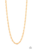 Paparazzi Extra Entrepreneur - Gold Men’s Necklace