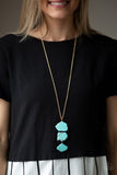 Paparazzi On The ROAM Again - Gold Necklace