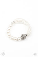 Paparazzi Show Them The “DIOR” - White Bracelet