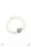 Paparazzi Show Them The “DIOR” - White Bracelet