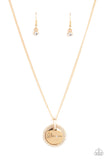 Paparazzi Glam-ma Glamorous - Gold Necklace