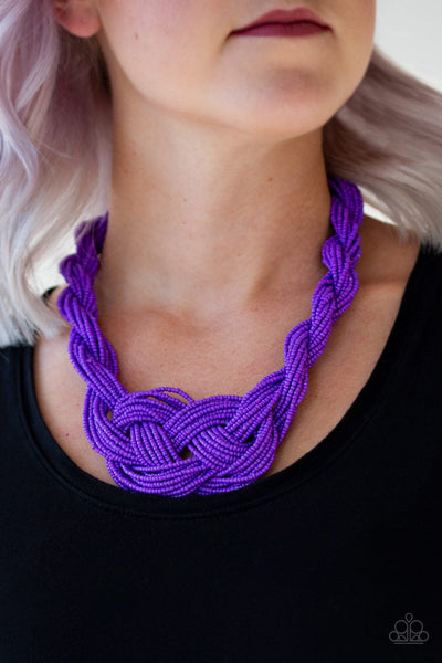 Paparazzi A Standing Ovation - Purple Necklace
